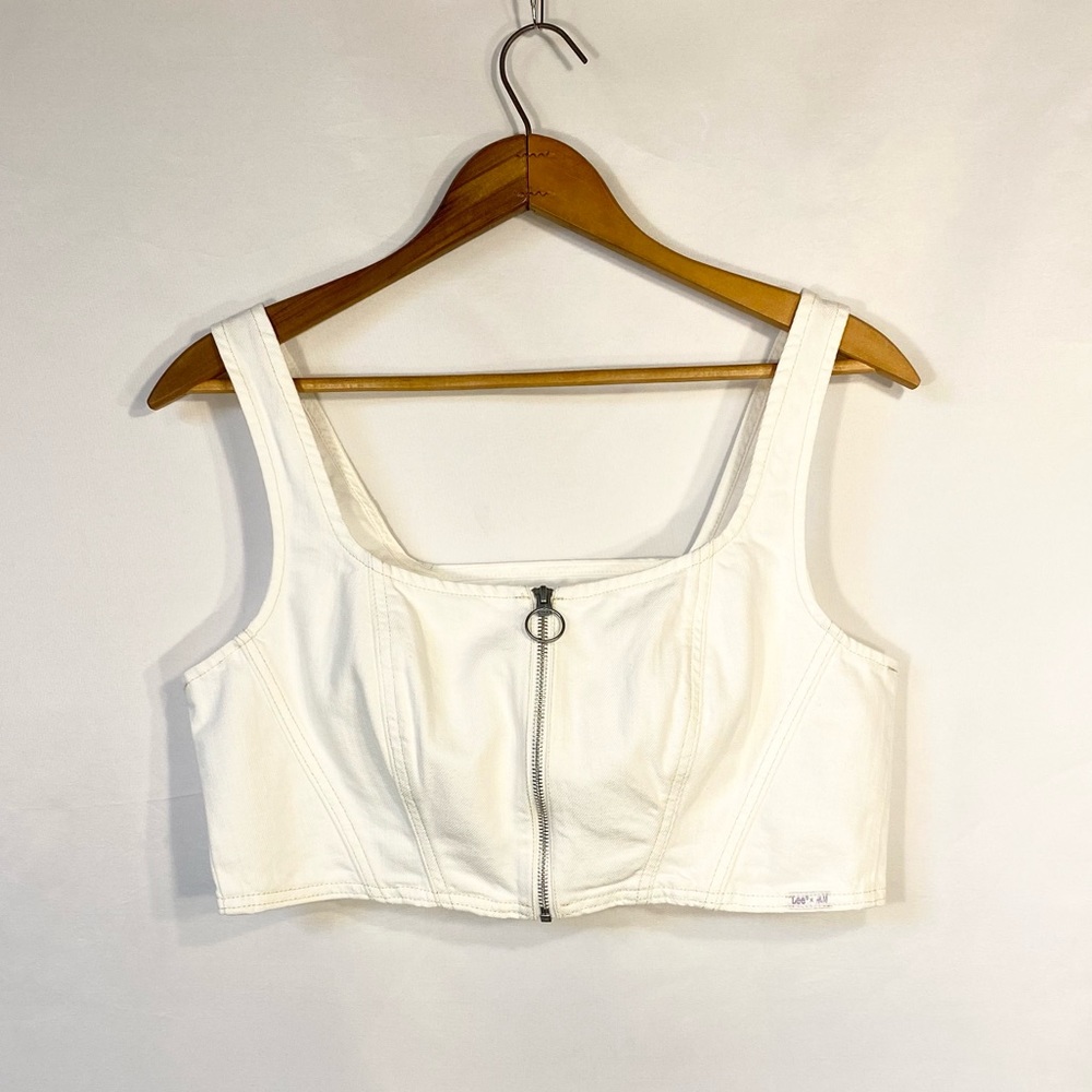 Lee X H&M Denim Corset-style Top